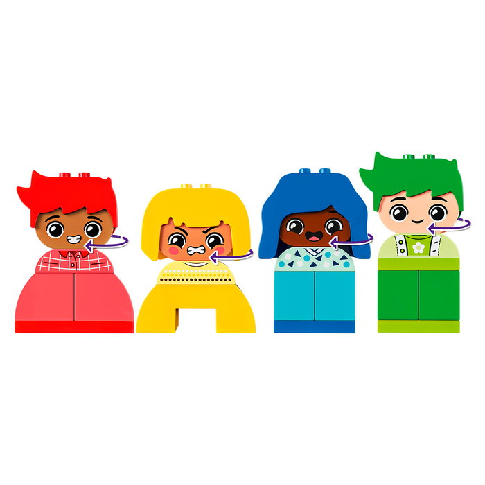 LEGO DUPLO Mon Premier Ensemble de Grandes Sentiments et Émotions 10415 - Jeu de Construction pour Enfants