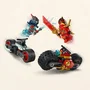 Lego Ninjago 71838 - Kai et la Course de Motos, Jeu de Construction avec 2 Motos et 2 Figurines Ninja pour Enfants Dès 6 Ans