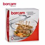 Pasabahce Casserole Borcam 2100 ml avec Couvercle 26 x 22 x 11 cm Verre Borosilicate Transparent (Set de 4)