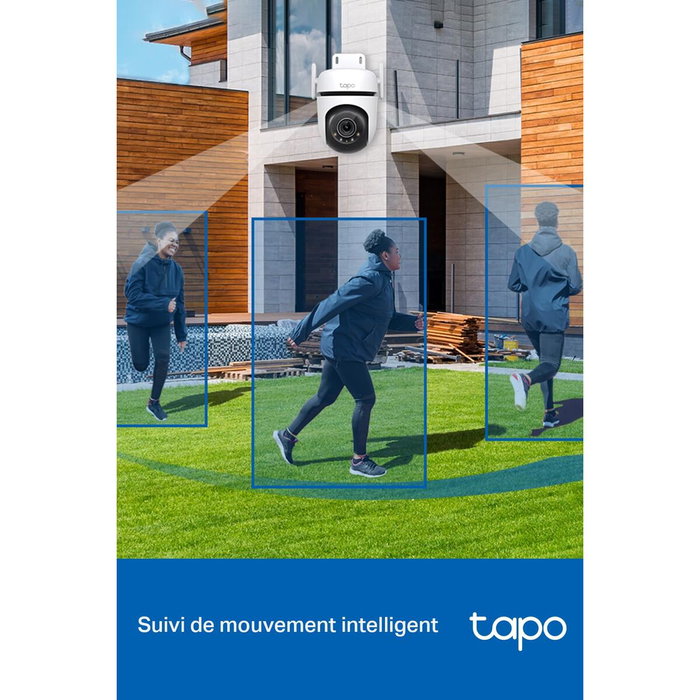 TP-Link Tapo C520WS Caméra de sécurité Wi-Fi extérieure Pan/Tilt 2K QHD