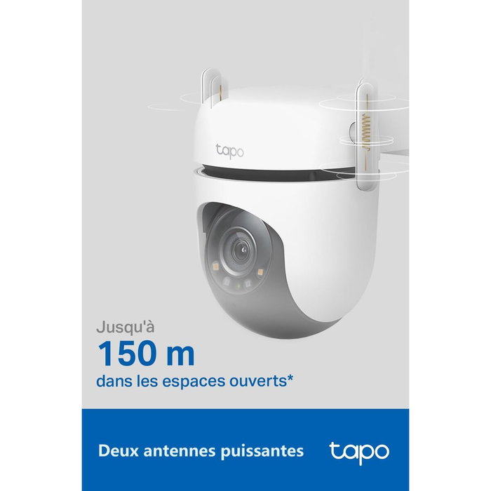 TP-Link Tapo C520WS Caméra de sécurité Wi-Fi extérieure Pan/Tilt 2K QHD