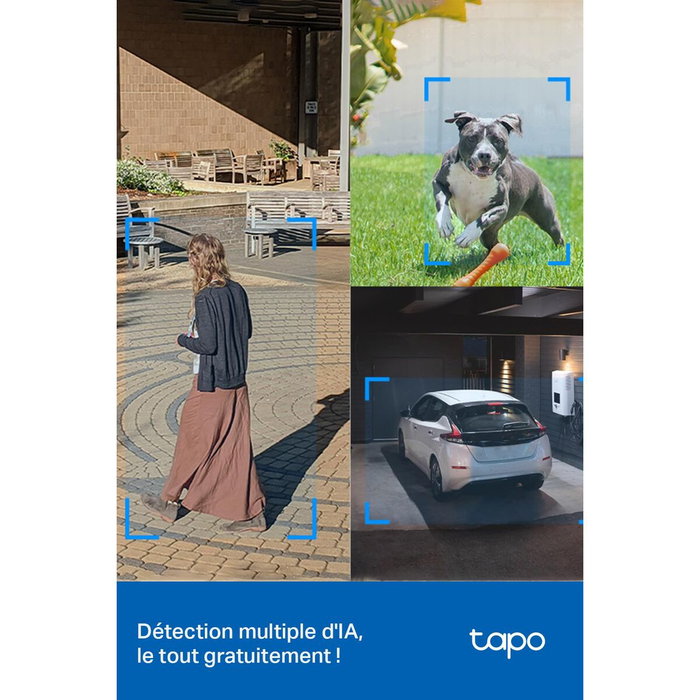TP-Link Tapo C520WS Caméra de sécurité Wi-Fi extérieure Pan/Tilt 2K QHD