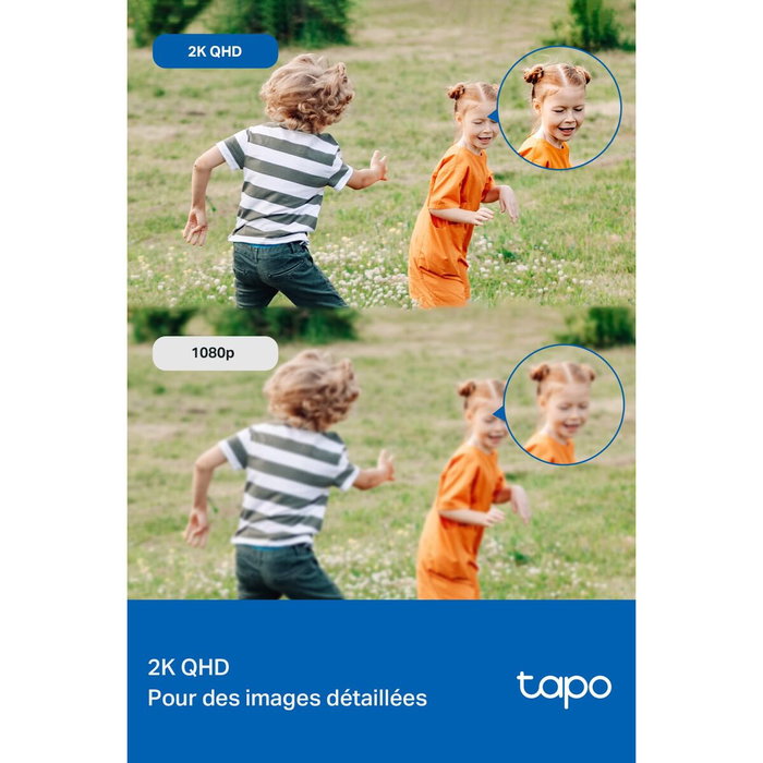 TP-Link Tapo C520WS Caméra de sécurité Wi-Fi extérieure Pan/Tilt 2K QHD