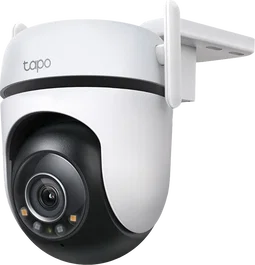 TP-Link Tapo C520WS Caméra de surveillance extérieure 2K QHD, WiFi/LAN, Vision nocturne Starlight, IP66, noir/blanc