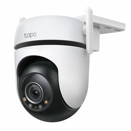 TP-LINK Tapo C520WS - Caméra de surveillance WiFi intérieure/extérieure, vision nocturne, audio bidirectionnel, IP65, blanc