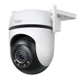 TP-Link Caméra de Surveillance Extérieure Wi-Fi 2K QHD Pan/Tilt C520WS - Vision Nocturne Couleur, Détection IA Personne/Animal/Véhicule, Audio Bidirectionnel, IP66