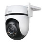 TP-Link Caméra de Surveillance Extérieure Wi-Fi 2K QHD Pan/Tilt C520WS - Vision Nocturne Couleur, Détection IA Personne/Animal/Véhicule, Audio Bidirectionnel, IP66