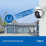 TP-Link Caméra de Surveillance Extérieure Wi-Fi 2K QHD Pan/Tilt C520WS - Vision Nocturne Couleur, Détection IA Personne/Animal/Véhicule, Audio Bidirectionnel, IP66