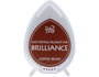 Tsukineko Tampon encreur BRILLIANCE grain de café effet nacarado
