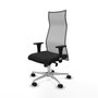 Piqueras y Crespo Chaise de Bureau Albacete Noir et Gris