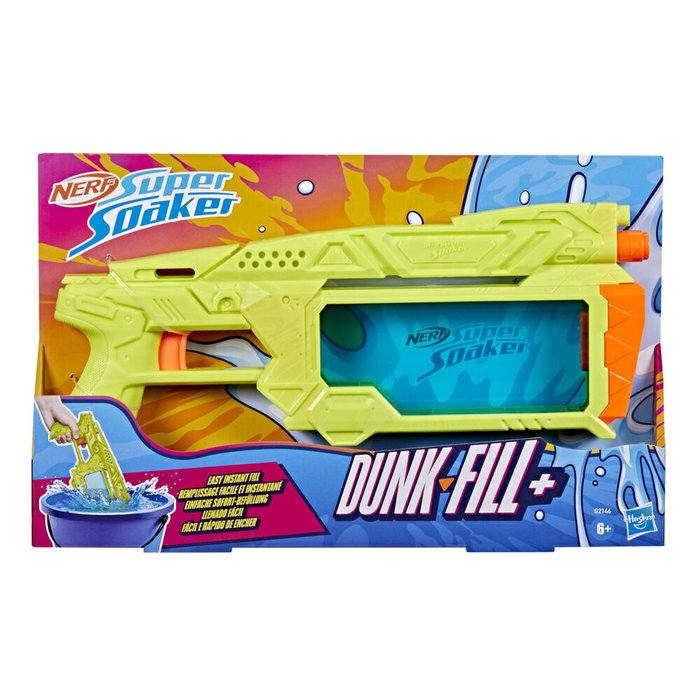 Hasbro Nerf Super Soaker Dunk-Fill+ Pistolet à Eau Hasbro Nerf Super Soaker Dunk-Fill+ Pistolet à Eau