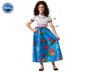 BigBuy Carnival Déguisement Colombiana Bleu pour Fille 7-9 Ans