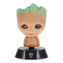 PALADONE - Lampe de bureau décorative Marvel Gardiens de la Galaxie Groot Icons (12 cm) - Fonctionne avec 2 piles AAA
