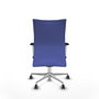 Piqueras Y Crespo Chaise Albacete Confidente, Mécanisme Synchrone, Bleu clair