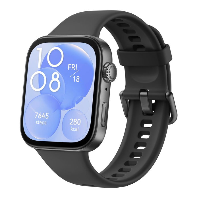 Huawei Watch Fit 3 - Montre connectée AMOLED 1,82 pouces, Noir