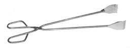GARCIMA Pince de barbecue REF-14 C en inox 38x6 cm
