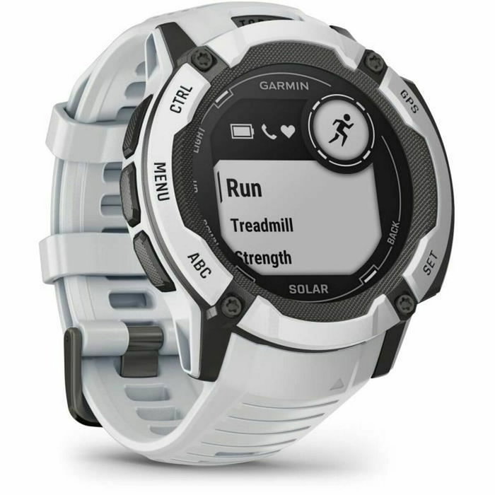 Garmin Instinct 2X Solar Blanc et Gris