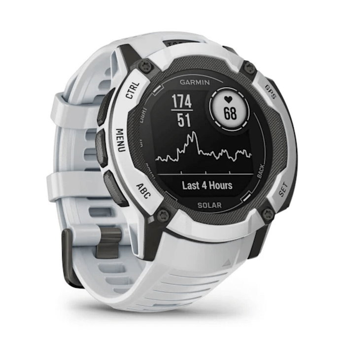 Montre intelligente GARMIN Instinct 2X Solar Blanc 1,1"
