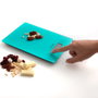 DCook Balance de Cuisine Gallery 5 kg Turquesa Verre Brillant 23x16x2 cm
