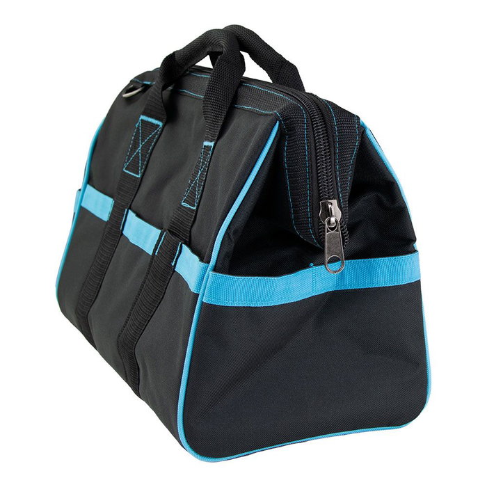 Koma Tools Sac à outils polyvalent polyester noir/bleu 41,5x21x27 cm 22 poches Koma Tools Sac à outils polyvalent polyester noir/bleu 41,5x21x27 cm 22 poches