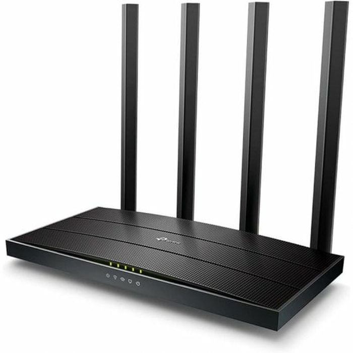 TP-LINK Routeur Wi-Fi Archer C6 V4.0 AC1200 Dual Band Gigabit, 4 Antennes, Noir - Modèle ARCHER C6 V4