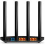 TP-LINK Routeur Wi-Fi Archer C6 V4.0 AC1200 Dual Band Gigabit, 4 Antennes, Noir - Modèle ARCHER C6 V4