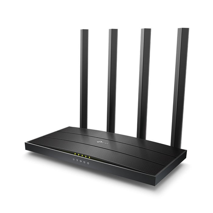 TP-LINK Routeur Wi-Fi Archer C6 V4.0 AC1200 Dual Band Gigabit, 4 Antennes, Noir - Modèle ARCHER C6 V4