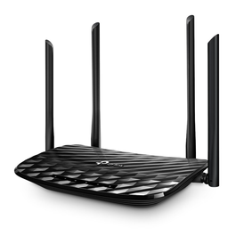 TP-Link Routeur Wi-Fi AC1200 Gigabit Dual-Band Archer C6 V4.0 (Version FR) - Noir