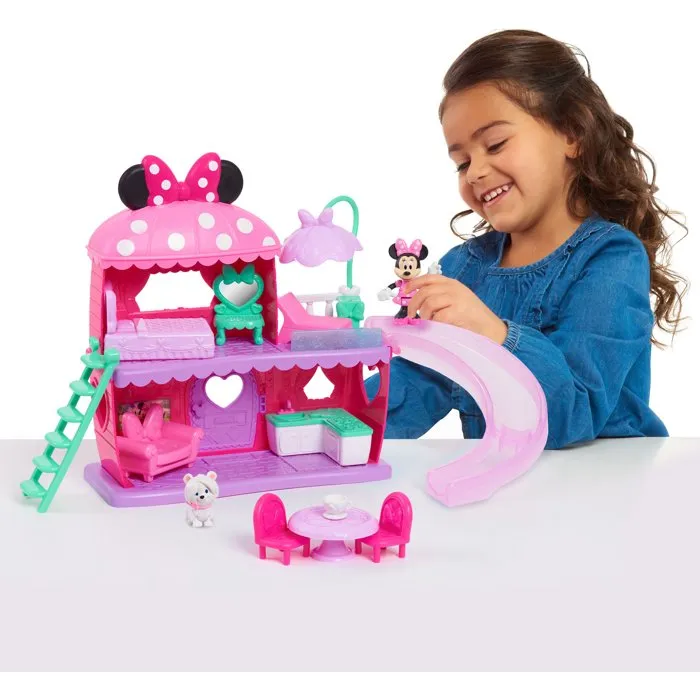Disney La Maison de Minnie avec Minnie Mouse et Snowpuff