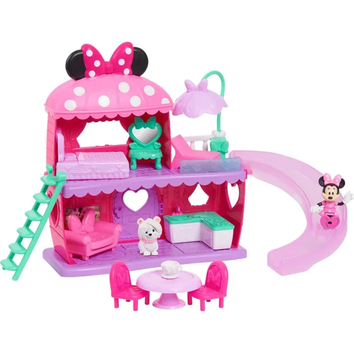 Disney La Maison de Minnie avec Minnie Mouse et Snowpuff