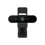 Logitech Webcam BRIO 4K Ultra HD pour entreprises - Streaming et visioconférence - Réf. 960-001746
