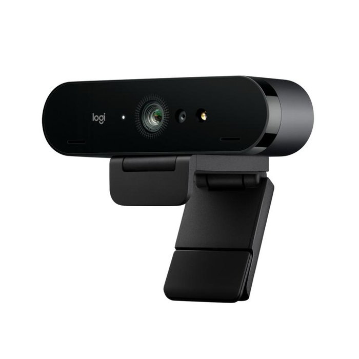 Logitech Webcam BRIO 4K Ultra HD pour entreprises - Streaming et visioconférence - Réf. 960-001746