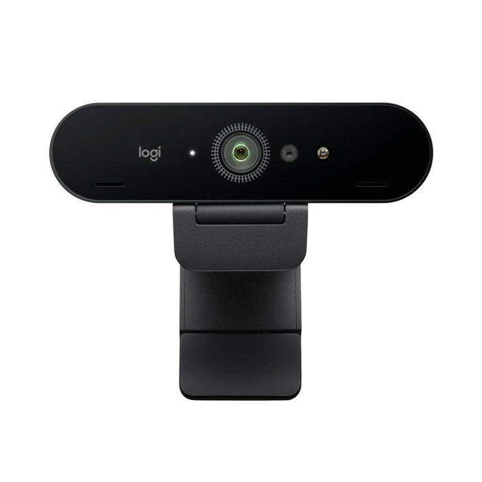 Logitech Webcam BRIO 4K Ultra HD pour entreprises - Streaming et visioconférence - Réf. 960-001746