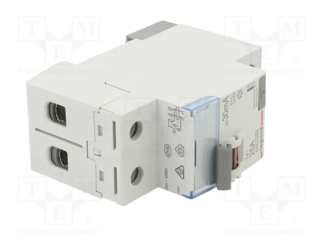 LEGRAND Interrupteur différentiel P300 TX 2P 25A 30mA Type A