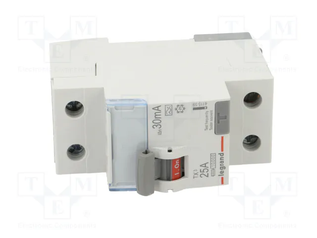 LEGRAND Interrupteur différentiel P300 TX 2P 25A 30mA Type A