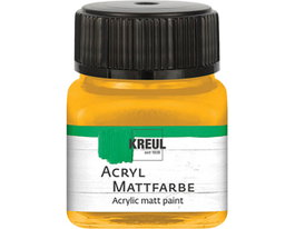 Kreul Peinture acrylique jaune or mate 20ml
