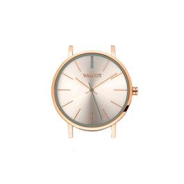 Watxandco WXCA3028 Montre Femme Rose et Dorée