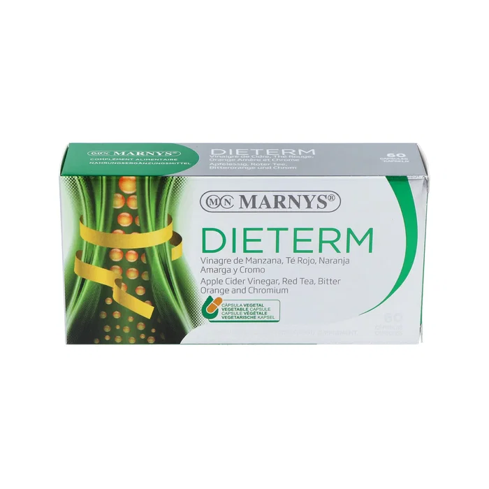 MARNYS Dieterm Complément Alimentaire Vinagre, Thé Rouge, Chrome, Citrus 60 Comprimés MARNYS Dieterm Complément Alimentaire Vinagre, Thé Rouge, Chrome, Citrus 60 Comprimés