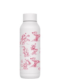 Quokka Bouteille Isotherme Minnie Sketch Blanc 510 ml