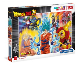 Clementoni Puzzle 180 Pièces Dragon Ball - Jeu Créatif pour Enfants à Partir de 7 Ans - Réf. 29761