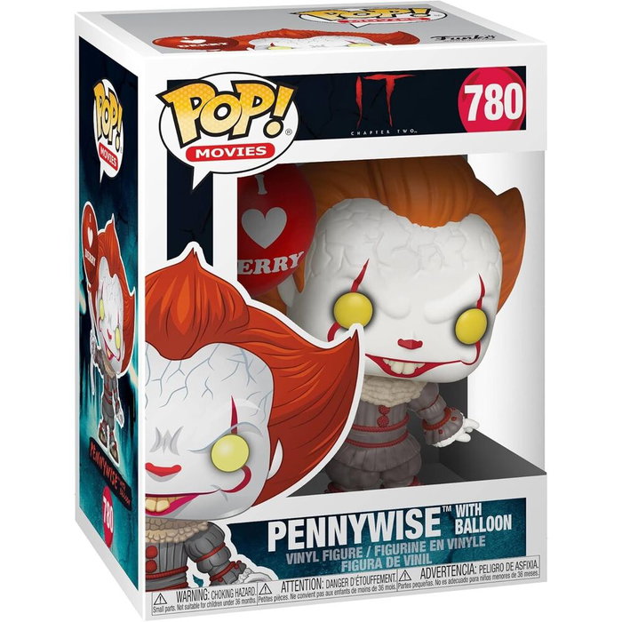 Funko Pop - IT : Pennywise with Balloon (Vinyle) - Figurine de collection (réf. 40630)
