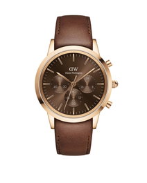 Daniel Wellington DW00100640 avec bracelet en cuir marron