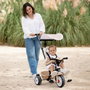 Smoby Baby Balade Tricycle Évolutif 3 en 1 - Beige