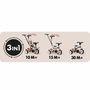 Smoby Baby Balade Tricycle Évolutif 3 en 1 - Beige