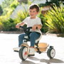 Smoby Baby Balade Tricycle Évolutif 3 en 1 - Beige