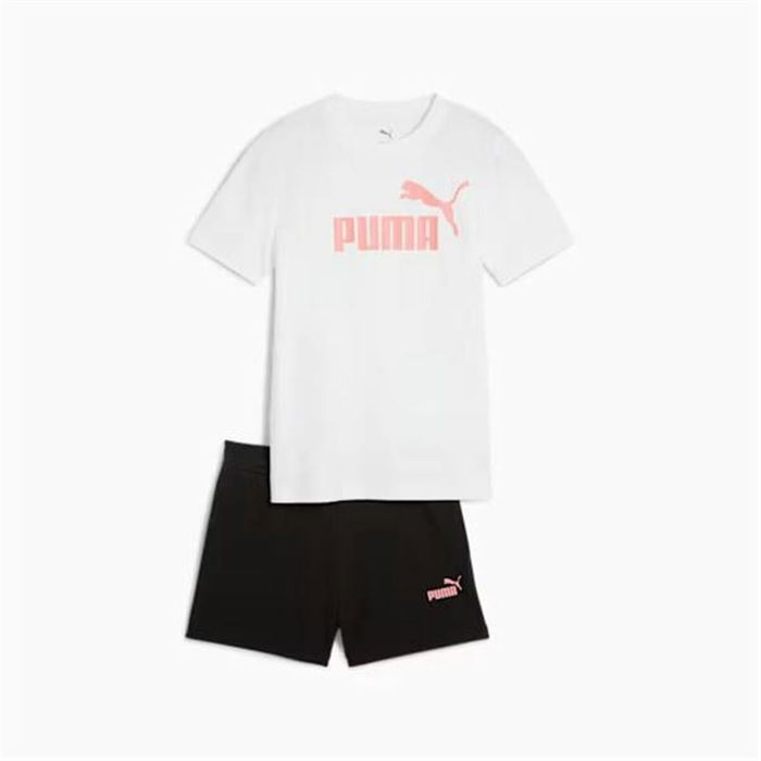 Ensemble de Sport pour Enfants Puma Essentials No.1 Logo An Blanc