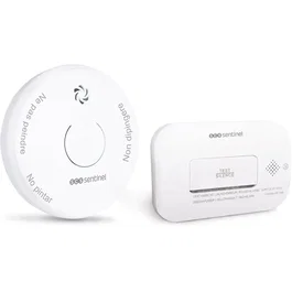 SCS SENTINEL Kit Détecteur de fumée et de monoxyde de carbone SecureKit