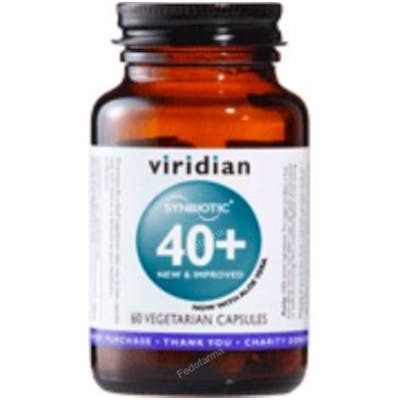 VIRIDIAN SYNERBIO 40+ 60 capsules végétariennes VIRIDIAN SYNERBIO 40+ 60 capsules végétariennes
