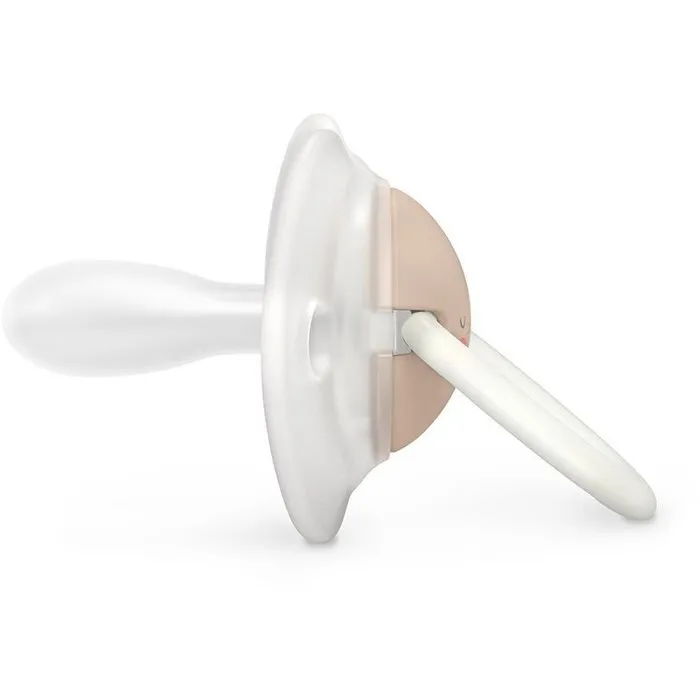 Suavinex SX Pro - Lot de 2 Sucettes Night & Day Wild & Free - Tétine Symétrique avec Anneau Phosphorescent - 6 à 18 Mois - Rose