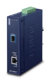 Planet IXT-705AT Convertisseur de média industriel 10G/5G/2.5G/1G/100M Cuivre vers 10GBASE-X SFP+